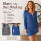 🍂 Women's Front Zipper Ribbed Knit Dress – Flattering Comfort Meets Effortless Autumn Style