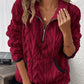 Half-Zip Fuzzy Sweatshirt 🍂 | Cloud-Soft + Roomy Pockets – Comfy Daily/Lounge✨𝘉𝘶𝘺 𝘢𝘯𝘺 2 𝘢𝘯𝘥 𝘨𝘦𝘵 𝘢𝘯 𝘦𝘹𝘵𝘳𝘢 8% 𝘥𝘪𝘴𝘤𝘰𝘶𝘯𝘵