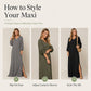 Hot Sale 50% OFF💖Elegant Slit Maxi Dress