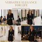 🌸 50% OFF NOW!Women's Elegant Double-Breasted Blazer Dress