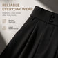 Women's High Waisted Suit Pants with Elastic Back