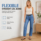 Women's Casual Stretchy Straight Leg Jeans