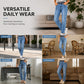 Women's Casual Stretchy Straight Leg Jeans