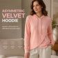 Women's Casual Irregular Hem Hooded Sweatshirt