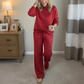 🌸 50% OFF NOW! Women's Glitter Pullover Sweater & Pants 2-Piece Set