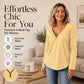 🍁New Fall Collection-Women's Zipper V-Neck Long Sleeve Top