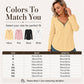 🍁New Fall Collection-Women's Zipper V-Neck Long Sleeve Top