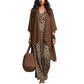 Hot Sale 50% OFF💕Women's Chic Flowy Maxi Dress and Cover-Up Set