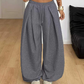 🍂 Women's Casual Pleated Wide-Leg Sweatpants