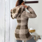 🍂 Women’s Plaid Zip-Up Hooded Jacket – Cosy Comfort Meets Effortless Autumn Style