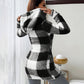 🍂 Women’s Plaid Zip-Up Hooded Jacket – Cosy Comfort Meets Effortless Autumn Style