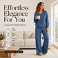 🍂 Women's Off Shoulder Sweatshirt & Pants Set – Cosy Comfort Meets Effortless Autumn Style