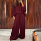 👚 Women's Casual Loose Top & Trousers Set – Effortless Autumn Comfort & Style