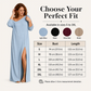 🌸 50% OFF NOW!Women's Off Shoulder Side Slit Dress