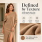 🌸 50% OFF NOW!Women's Off Shoulder Side Slit Dress