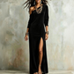🌸 50% OFF NOW!Women's Off Shoulder Side Slit Dress