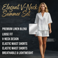 ✨ Effortless Everyday Style | Women's V-Neck Top & Wide-Leg Shorts Set