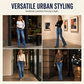 👖Women High Waisted Distressed Flare Jeans