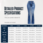 👖Women High Waisted Distressed Flare Jeans
