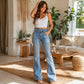 👖50% OFF NOW!Women's High Waisted Flare Jeans