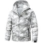 🍂 Built for Cooler Days | Men's Windproof Hooded Camouflage Jacket