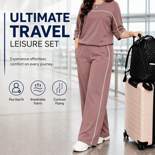Hot Sale 50% OFF💖Women's Casual Short Sleeve Top & Pants Set