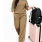 Hot Sale 50% OFF💖Women's Casual Short Sleeve Top & Pants Set