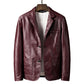 Men's Modern Slim Fit PU Leather Jacket