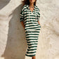 Hot Sale 50% OFF💖Women's Casual Striped Hoodie Dress