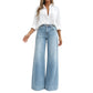 Hot Sale 50% OFF👖 Women's Leg-Lengthening Wide-Leg Jeans