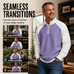 ✨ Easy Everyday Comfort | Men's Waffle-Knit Quarter-Zip Shirt
