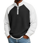 ✨ Easy Everyday Comfort | Men's Waffle-Knit Quarter-Zip Shirt