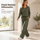 🥳AUTUMN HOT SALE🥳🍂50K+ SOLD!💥50% OFF! Women's Casual Top & Pants 2-Piece Lounge Set
