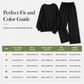 🥳AUTUMN HOT SALE🥳🍂50K+ SOLD!💥50% OFF! Women's Casual Top & Pants 2-Piece Lounge Set