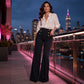 👖 Women's Flattering Stretchy Flare Pants – Slimming Fit & Effortless Autumn Style