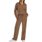 🥳AUTUMN HOT SALE🥳🍂50K+ SOLD!💥50% OFF! Women's Casual Top & Pants 2-Piece Lounge Set