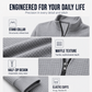 ✨ Elevated Comfort | Men's Waffle-Knit Quarter-Zip T-Shirt