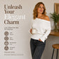🌸 50% OFF NOW!Women's Off-Shoulder Ribbed Knit Sweater