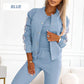 Hot Sale 50% OFF💖Women's Casual 3-Piece Set - Jacket, Tank Top & Pants