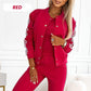 Hot Sale 50% OFF💖Women's Casual 3-Piece Set - Jacket, Tank Top & Pants