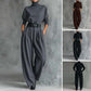 ✨ Effortless Elegance | Women's Turtleneck Top & High-Waist Pants 2-Piece Set