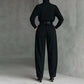 ✨ Effortless Elegance | Women's Turtleneck Top & High-Waist Pants 2-Piece Set
