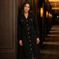 Hot Sale 50% OFF💖Women's Corduroy Midi Shirt Dress with Belt
