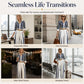 🌸 50% OFF NOW! Women’s Casual Striped Shirt & Wide Leg Pants