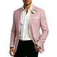 🕴️ Sharp Fit, Easy Comfort | Men's Classic Slim-Fit Two-Button Blazer