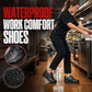 ✨ All-Day Work Comfort | Women's Waterproof Oil-Resistant Work Shoes