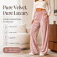 Hot Sale 50% OFF💖Women's Elegant Velvet Wide-Leg Pants