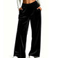 Hot Sale 50% OFF💖Women's Elegant Velvet Wide-Leg Pants