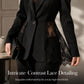 Hot Sale 50% OFF💖Women Lace Patchwork Blazer Jacket