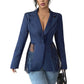 Hot Sale 50% OFF💖Women Lace Patchwork Blazer Jacket